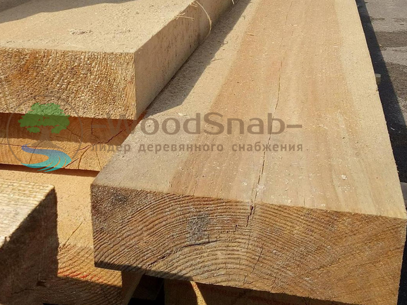 Обрезная доска лиственница